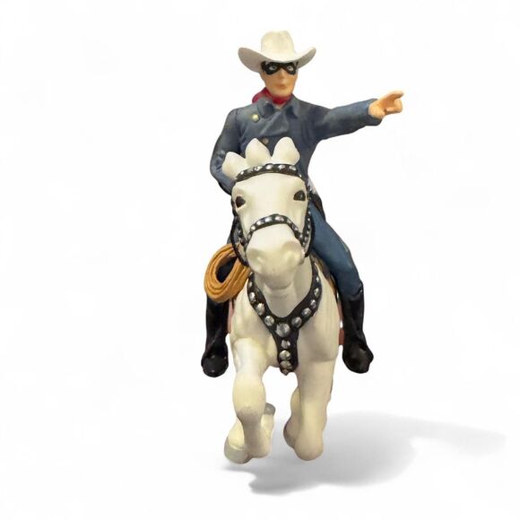 Hallmark Keepsake 2000 The Lone Ranger Ornament Silver Horse Western Cowboy Duan - Picture 5 of 6